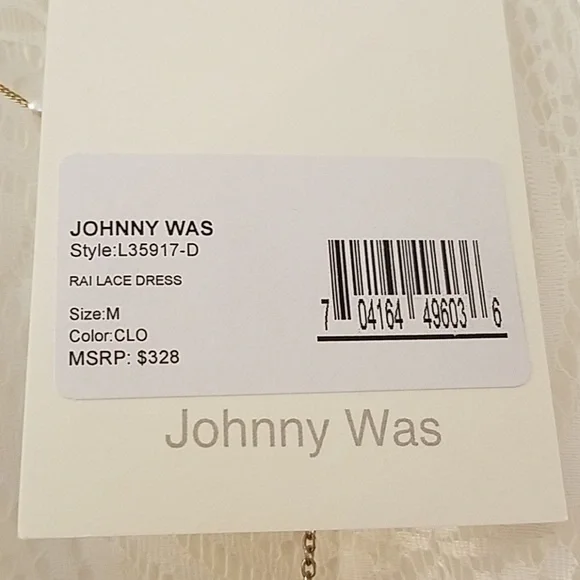 JOHNNY WAS Rai Lace Dress - Picture 7 of 8